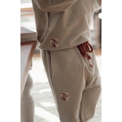 Celadon  Jogger With Round Pocket