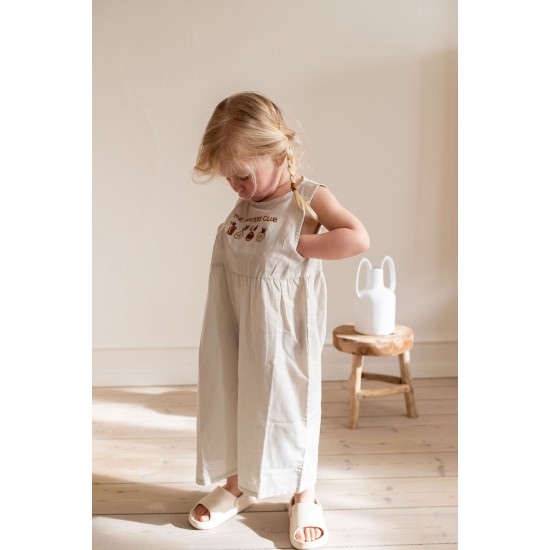 Auntie Me Organic Foggy Dew ‘The Pottery Club’ Wide Leg Jumpsuit