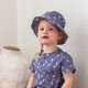 Auntie Me Organic Double Sided Baby 'Blue Ice Plant Ceramics' Woven Hat